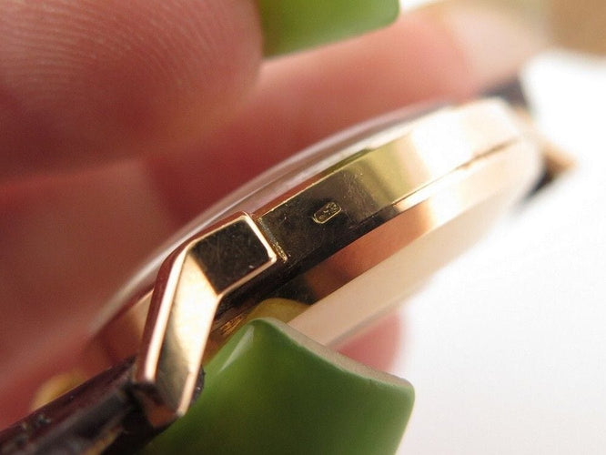 Montre vintage montre OMEGA 2850 sc seamaster xvi j.o melbourne auto 34mm or 18k 58 Facettes 246801