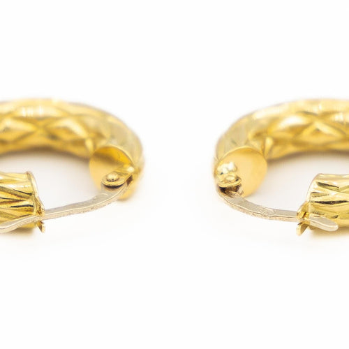 Boucles d'oreilles Boucles d'oreilles Créoles Or jaune 58 Facettes 2218563CN