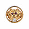 Boutons de manchette Or Jaune / Diamants BOUTONS DE MANCHETTES "LION" OR/DIAMANTS & RUBIS 58 Facettes BO/220050 NSS