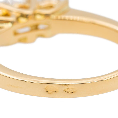 Bague 51 Bague Trilogie Or jaune Diamant 58 Facettes 2734300CN