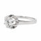 Bague 55 Bague Solitaire Or blanc Diamant 58 Facettes 2538667CN