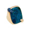 Bague 53 Bague Pomellato, "Le grand bleu", en or rose, chrysocolle et saphirs. 58 Facettes 30878