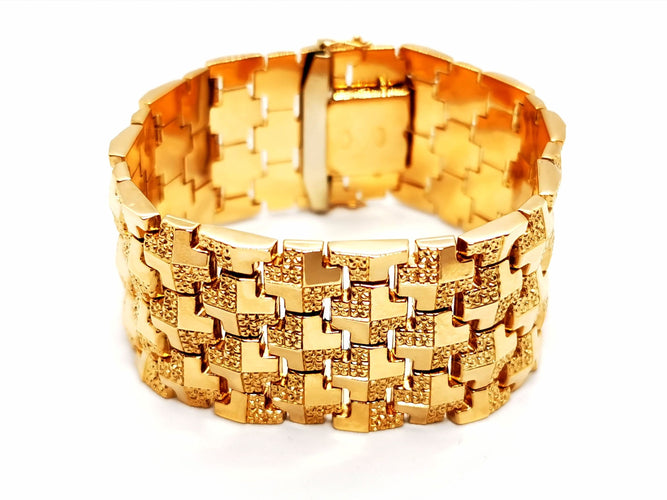 Bracelet Bracelet Manchette Or jaune 58 Facettes 1186416CN