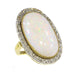 Bague 50 Bague opale et diamants 58 Facettes 21098-0255