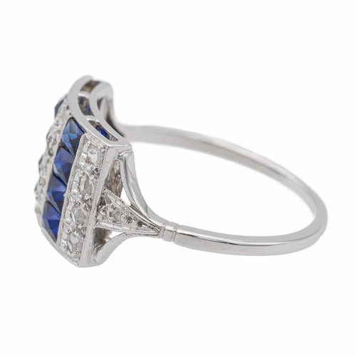 Bague 55.5 Bague Bandeau Platine Diamant 58 Facettes 2542735CN