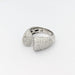 Bague 53 Bague Or blanc Diamants 58 Facettes 28797