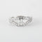 Bague 54 Bague Or Gris Diamants 58 Facettes