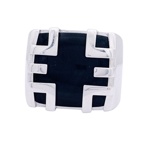 Bague 52 Bague Cartier, "Yijing", or blanc, oeil de faucon. 58 Facettes 33594