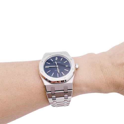 Montre Montre Audemars Piguet, "Royal Oak", acier. 58 Facettes 32713