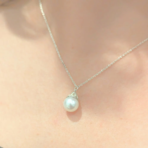 Collier Tiffany & Co - Collier  argent et perle 58 Facettes 27488