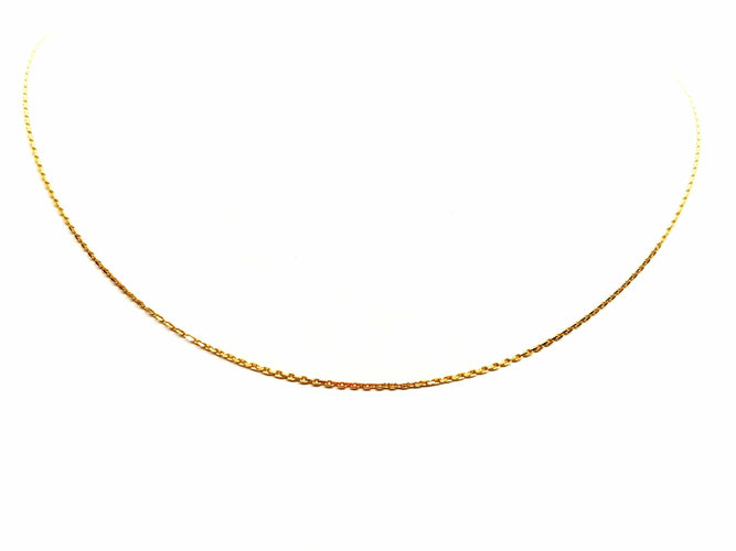 Collier Collier Maille forçat Or jaune 58 Facettes 1152846CD