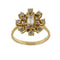 Bague 58 Bague Fleur diamants 58 Facettes 25381