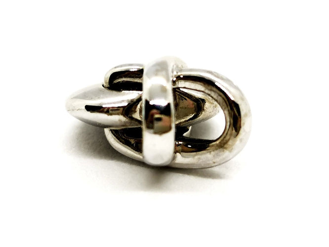 Pendentif Chaumet Pendentif Coeur Jeux de liens Or blanc 58 Facettes 1345922CN