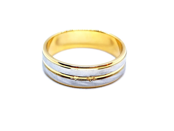 Bague 62 Bague Alliance Or jaune 58 Facettes 990259CN