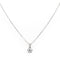 Collier Collier Or blanc Diamant 58 Facettes 1986227CN