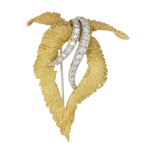 Broche Broche vintage en or amati et diamants 58 Facettes 22-421