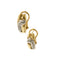 Boucles d'oreilles Boucles d'oreilles 2 ors diamants 58 Facettes 34051