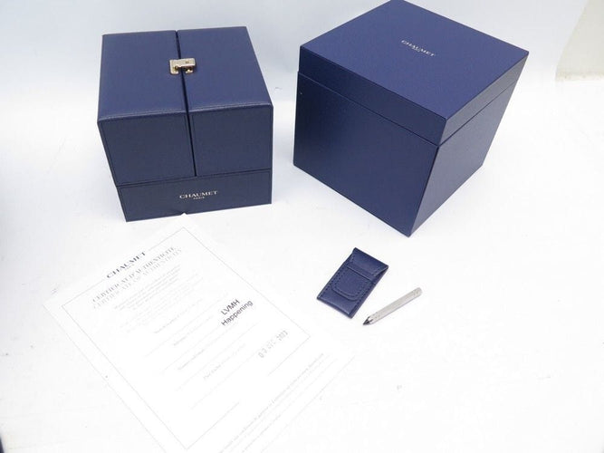 Montre montre CHAUMET hortensia 22 mm quartz 44 diamants acier 58 Facettes 258095