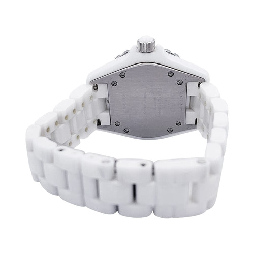 Montre Montre Chanel, "J12", céramique blanche. 58 Facettes 32757