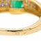 Bague 56 Bague Or jaune Emeraude 58 Facettes 2682324CD