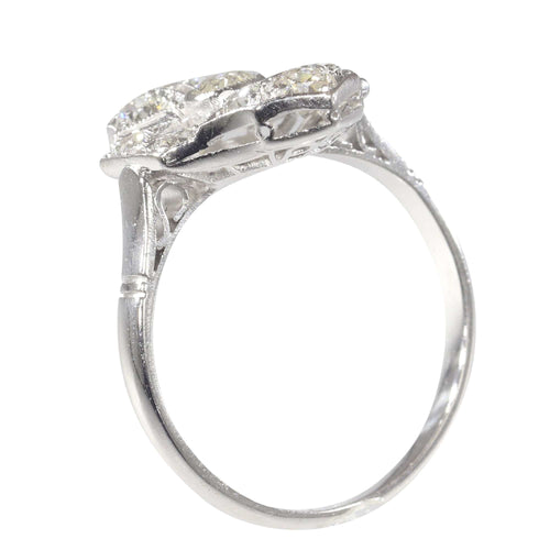 Bague 54 Bague de fiançailles en diamant 58 Facettes 22329-0120