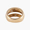 Bague 52 / Or Jaune / Diamants BAGUE "TROIS ANNEAUX" OR & DIAMANTS 58 Facettes BO/220022 RIV