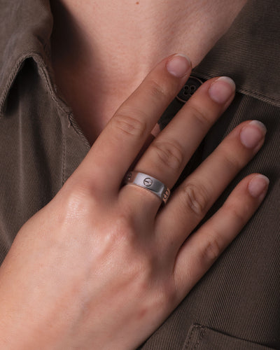 Bague 58 Bague CARTIER Love en Or Blanc 750/1000 58 Facettes 62536-58468