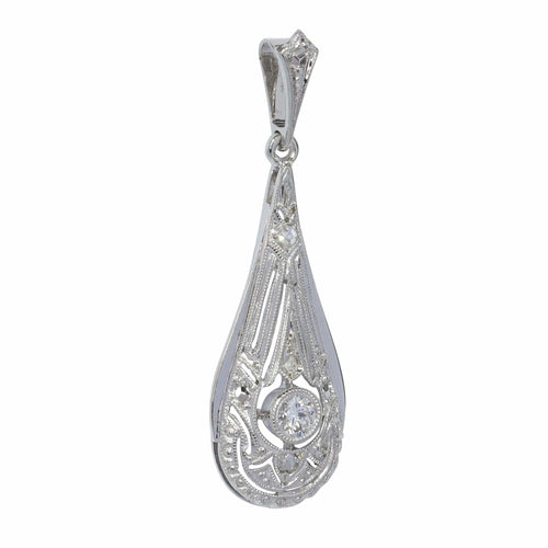 Pendentif Pendentif diamants édouardien/Art déco 58 Facettes 23283-0119