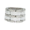 Bague 58 Bague Chanel, "Ultra", or blanc, céramique blanche et diamants. 58 Facettes 32716