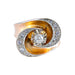 Bague Or Jaune / Diamants BAGUE  « TOURBILLON » OR & DIAMANTS 58 Facettes BO/220035