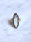 Bague marquise ancienne en or et argent, miniature, début du XXe siècle 58 Facettes