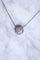 Collier Collier pendentif vintage en or blanc et diamants 58 Facettes