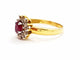 Bague 56 Bague Or jaune Rubis 58 Facettes 06332CD