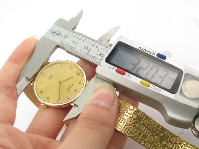 Montre vintage montre ROLEX cellini 4934 32 mm mecanique en or jaune 18k 58 Facettes 253474