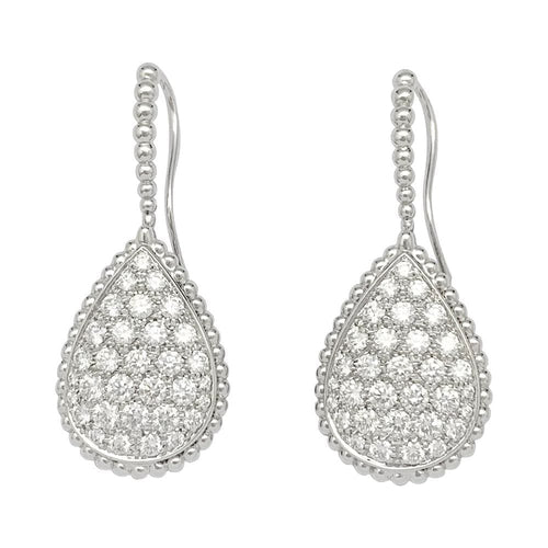 Boucles d'oreilles Boucles d'oreilles Boucheron "Serpent Bohème" en or blanc, diamants. 58 Facettes 31905