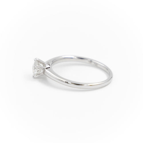 Bague 54 Bague Solitaire Or blanc Diamant 58 Facettes 2231639CN