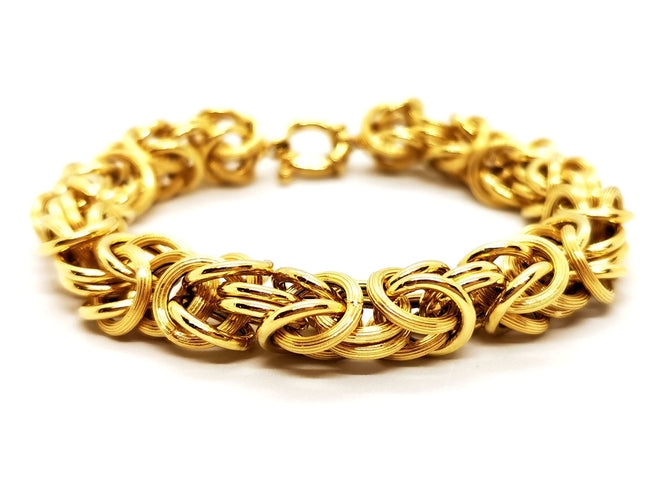 Bracelet Bracelet Maille royale Or jaune 58 Facettes 1720325CN