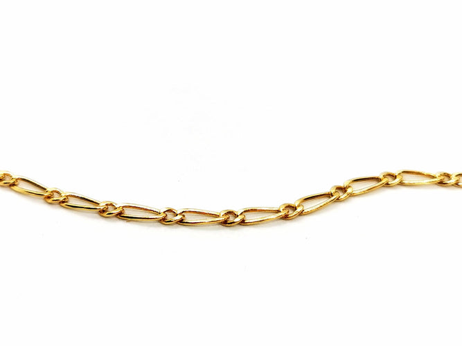 Collier Collier Maille figaro Or jaune 58 Facettes 1641390CN