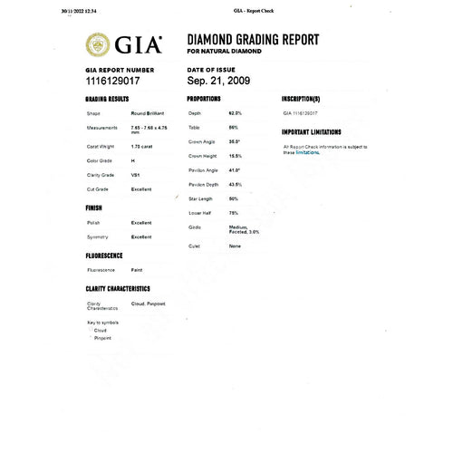 Collier Collier Cartier, "C de Cartier", or blanc, diamant. 58 Facettes 32127