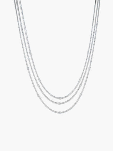 Collier COLLIER RIVIERE OR & DIAMANTS 58 Facettes BO/220008 STA