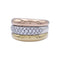 Bague 51 Bague Cartier trois ors et diamants. 58 Facettes 32477