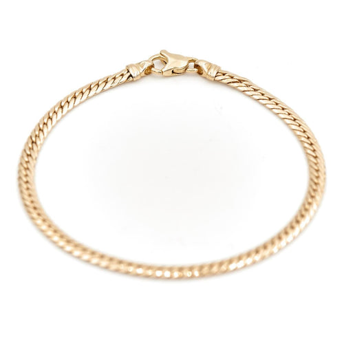 Bracelet Bracelet Maille anglaise Or jaune 58 Facettes 1641354CN