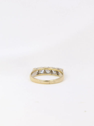 Bague Bague jarretière diamants 0,75 ct 58 Facettes J105