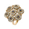 Bague 54 Bague Fleur saphirs et perles 58 Facettes 28692