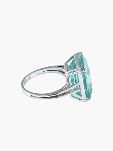 Bague 52 Bague Aigue-marine 58 Facettes