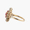 Bague Or Jaune / Diamants BAGUE MARQUISE DIAMANTS & RUBIS 58 Facettes BO/220031
