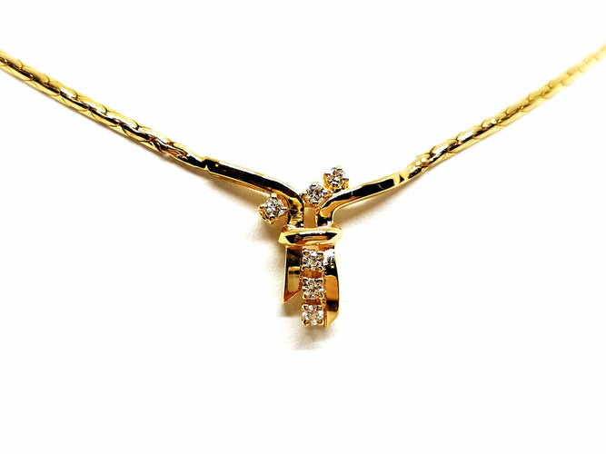 Collier Collier Or jaune Diamant 58 Facettes 1186477CN