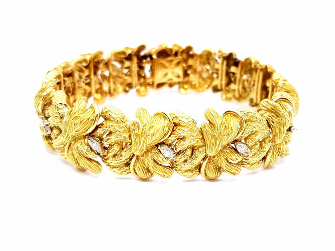 Bracelet Bracelet Or jaune Diamant 58 Facettes 875554CN