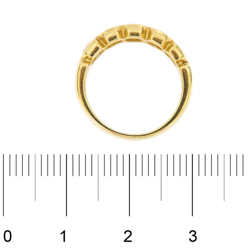 Bague 49 Demi alliance diamants 1,00 ct 58 Facettes 19200