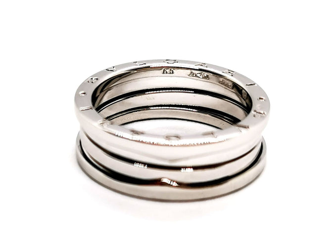 Bague 65 Bulgari Bague B Zéro 1 Or blanc 58 Facettes 1292327CN